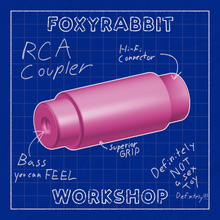 Load image into Gallery viewer, FoxyRabbit&#39;s RCA Coupler